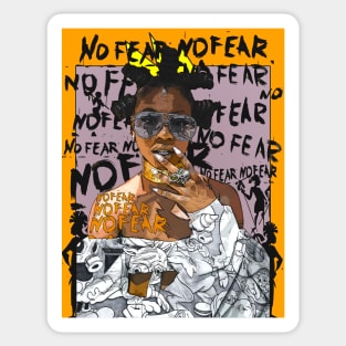 Bantu No Fear Sticker